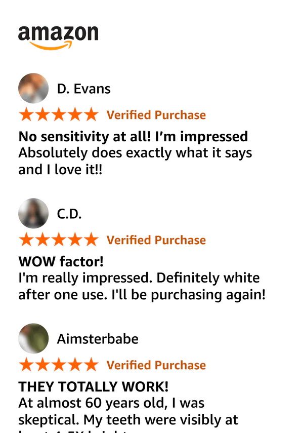 V34 Whitening Strips