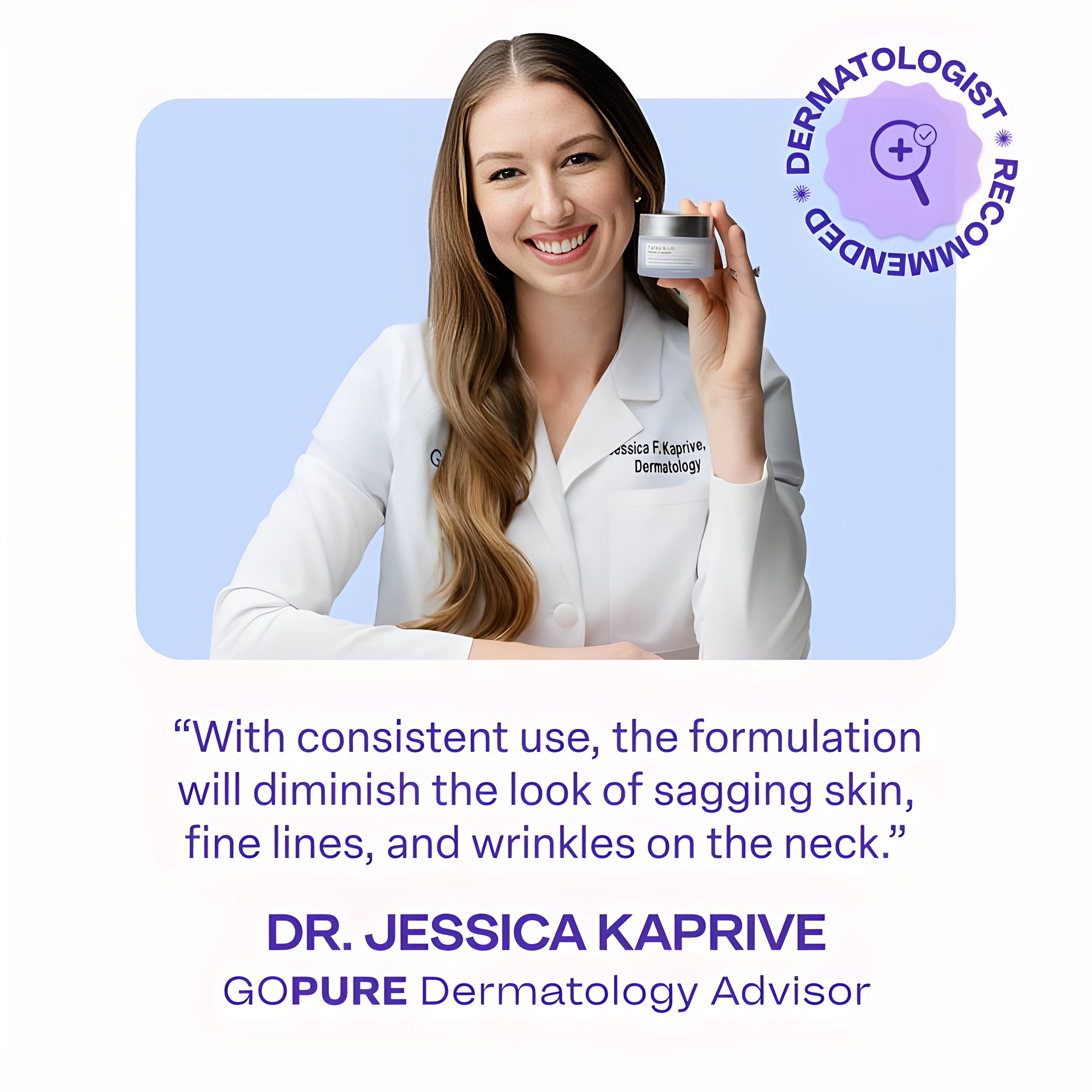 Viral GOPURE Neck Cream Tighten & Lift Firming Cream for Crepey Skin