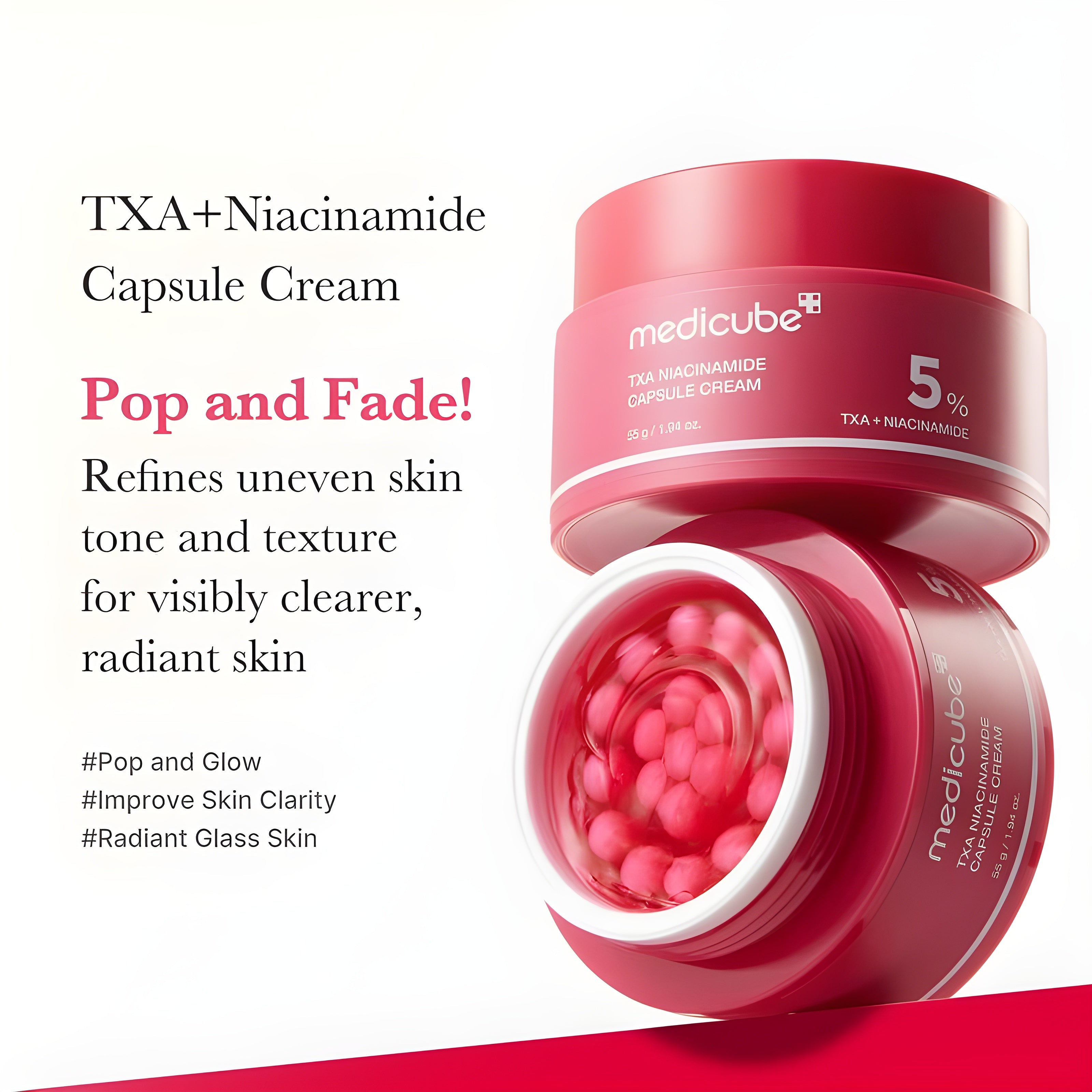 Mix & Match Boba Cream Set | Tiktok Viral Capsule Creams for Uneven Skin Tone, Glow Hydration, Korean Skincare, K-beauty